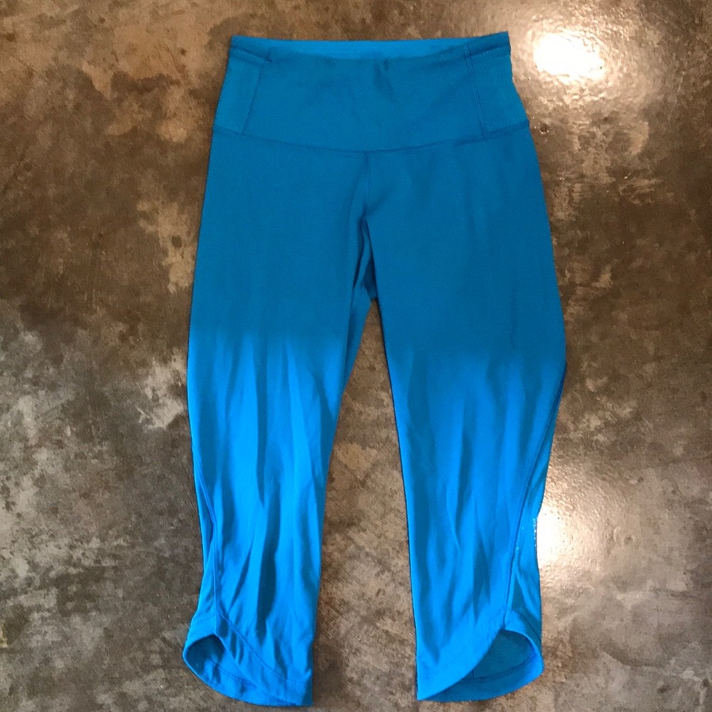 LULU lemon cropped yoga pants